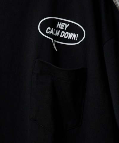 画像2: NUMBER (N)INE SKULL HEY CALM DOWN! POCKET T-SHIRTS