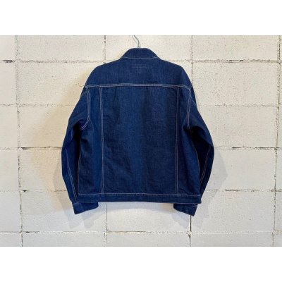 画像1: FDMTL DENIM HAORI JACKET RINSE