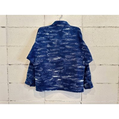 画像1: FDMTL JACQUARD DENIM BLOUSON RINSE