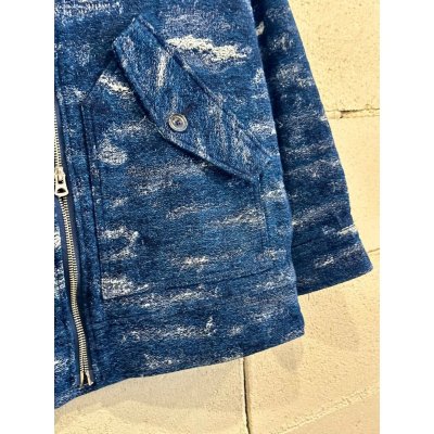 画像2: FDMTL JACQUARD DENIM BLOUSON RINSE