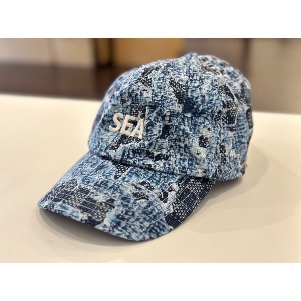 画像1: FDMTL WIND AND SEA APRINTED BORO CAP (1)