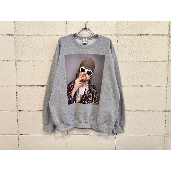 画像1: CULTURE SUPPLY CREW SWEAT(Kurt Cobain) (1)